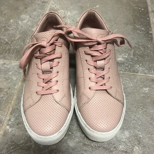 GREATS Royale Perforated Shoes in Blush 8.5/38.5
